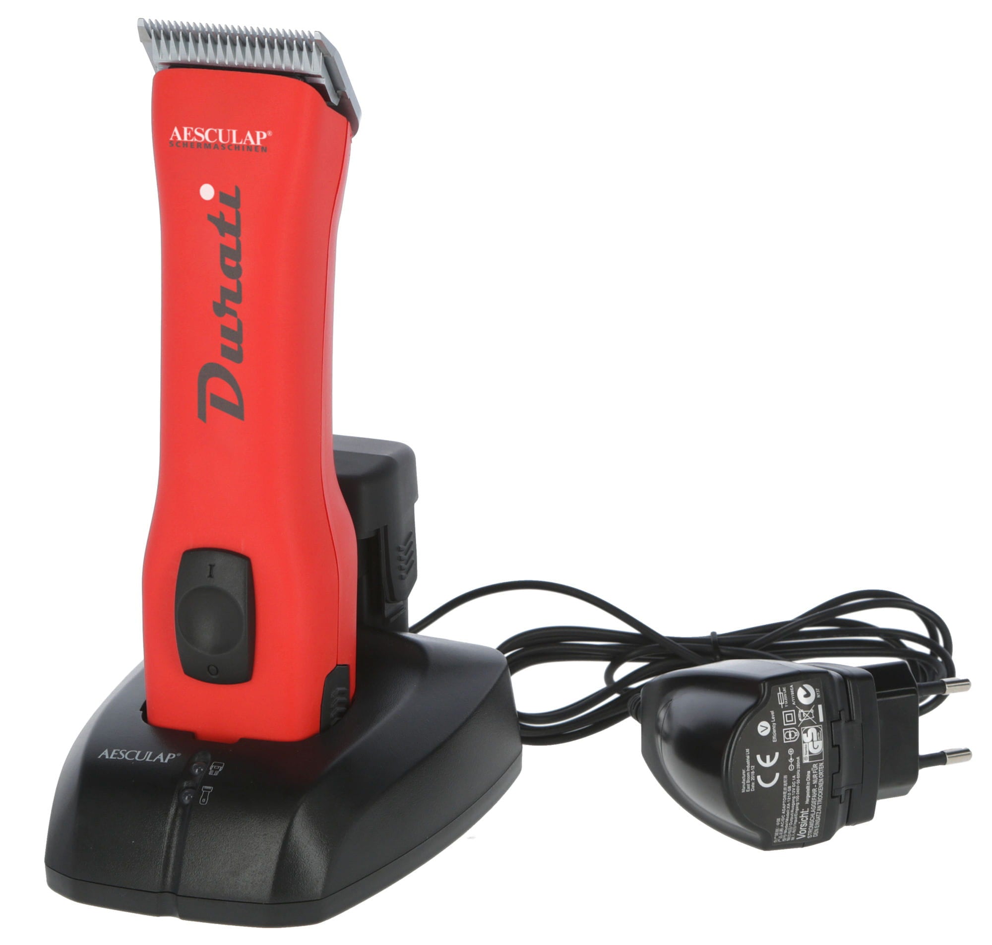 Maszynka do strzyżenia Durati z 1 akumulatorem, czerwona, Aesculap - Cavalo